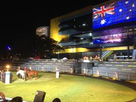 Outstanding display at the Grand Opening of the new Royal Randwick grandstand .. Very exciting times ahead